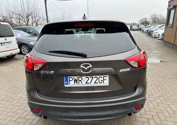 Mazda CX-5 cena 61900 przebieg: 90000, rok produkcji 2016 z Zator małe 667